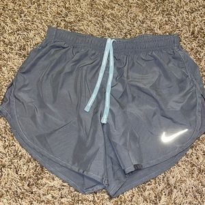 Gray Nike running shorts (dri fit)